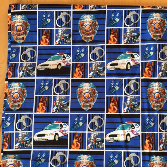 Police / Law Enforcement Quilting Fabric - Picture 5 of 10